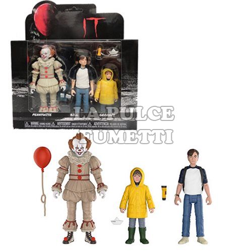IT: PENNYWISE + BILL + GEORGIE MINI FIGURES 3 PACK